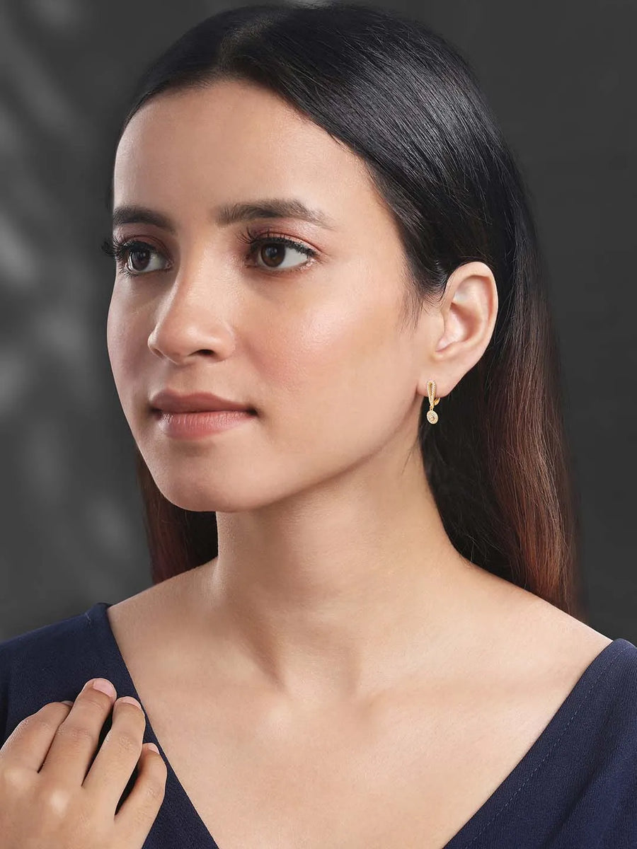 Sparkle CZ Drop Earrings by Peora – Radiant Fashion Jewellery

