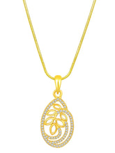 Timeless Divine Droplets CZ Pendant Set