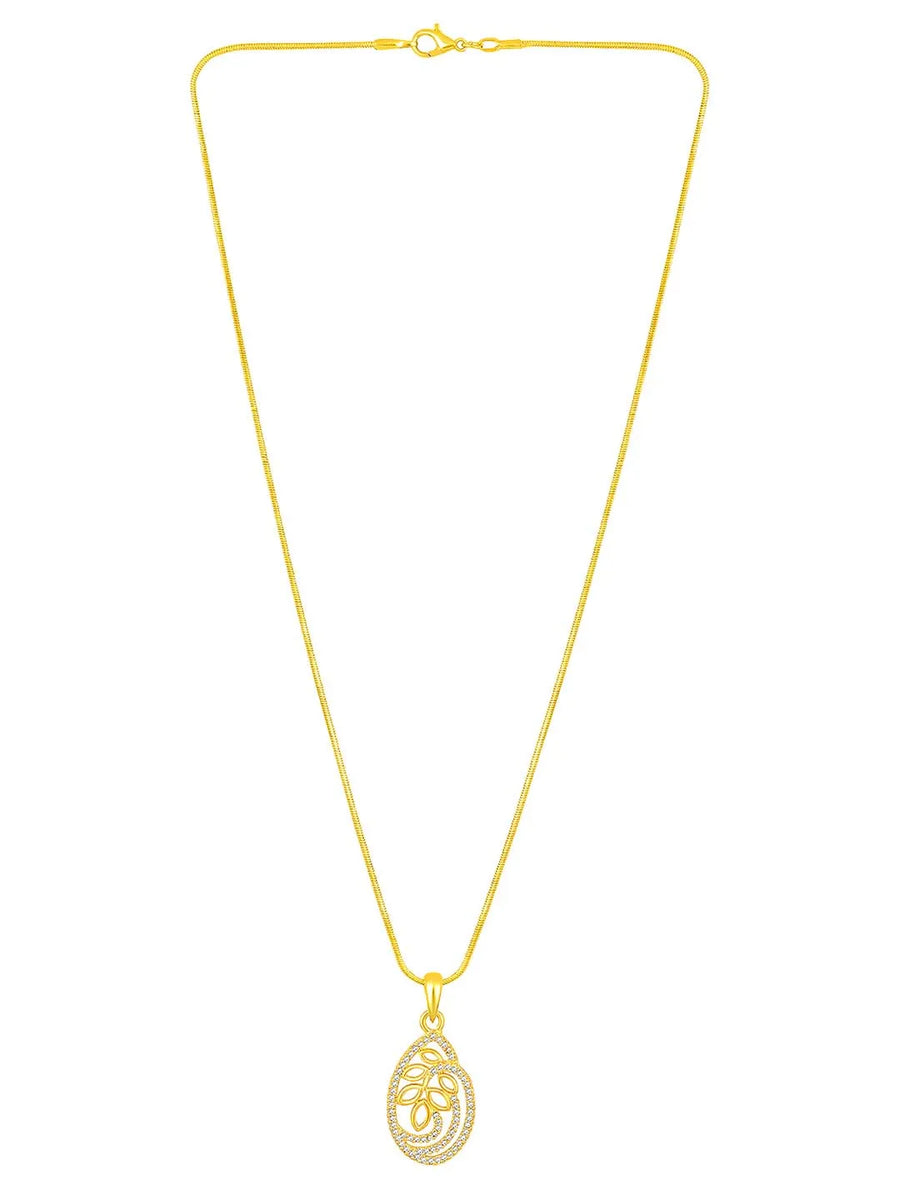 Timeless Divine Droplets CZ Pendant Set