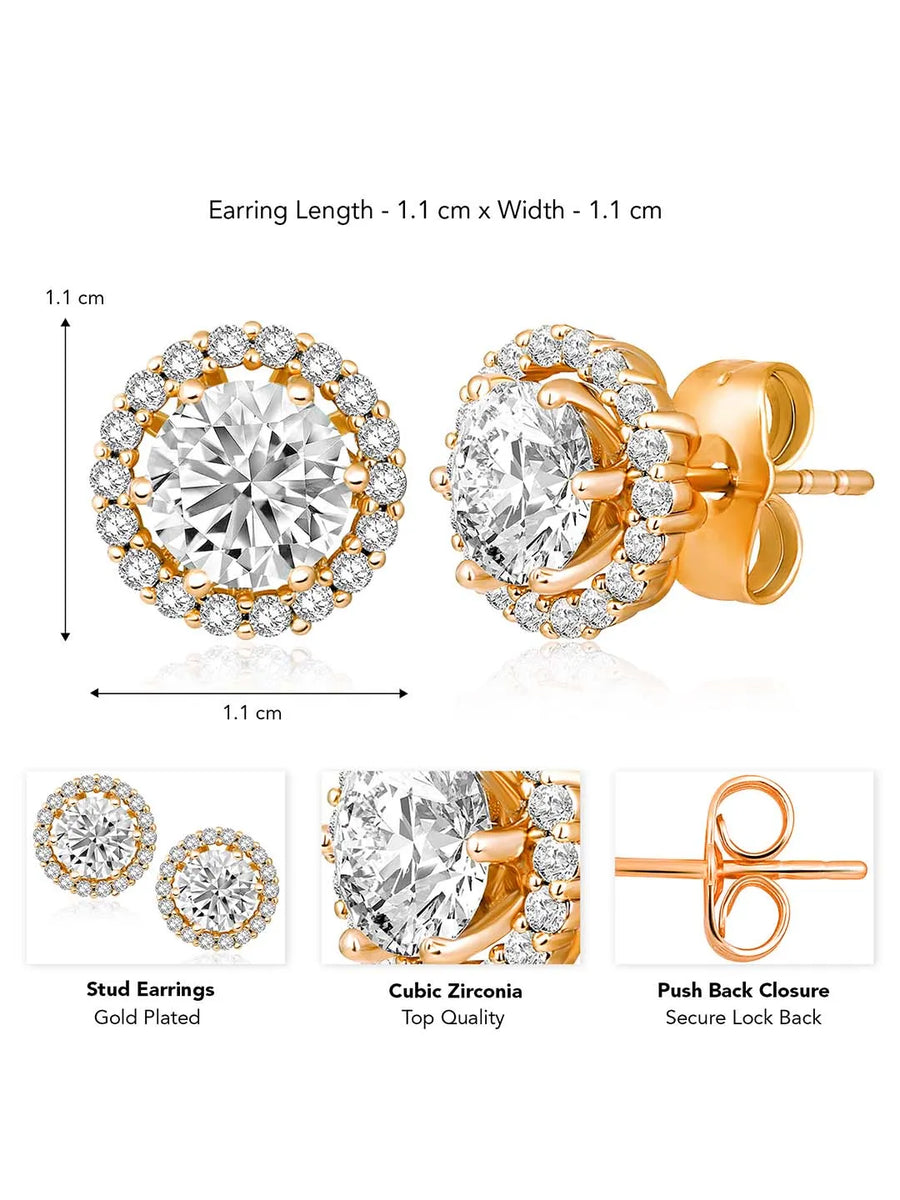 Studs Earrings – Timeless & Chic Jewellery for Women | Peora