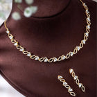 CZ Necklace Set – Exquisite Cubic Zirconia Jewellery by Peora

