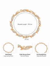 CZ Sleek and Elegant Bracelet by Peora | Minimalist Fashion Jewellery

