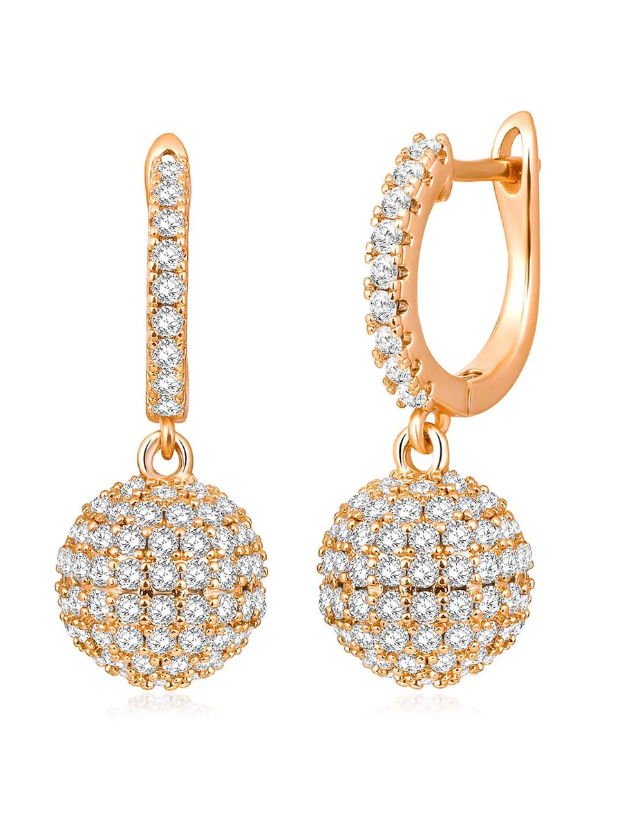 Radiance CZ Drop Earrings by Peora – Dazzling Fashion Jewellery


