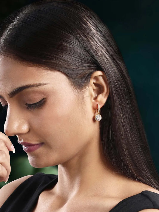 Radiance CZ Drop Earrings by Peora – Dazzling Fashion Jewellery

