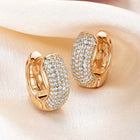 CZ Hoop Earrings by Peora – Stylish Fashion Jewellery

