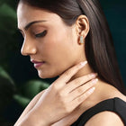 CZ Hoop Earrings by Peora – Stylish Fashion Jewellery

