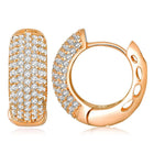 CZ Hoop Earrings by Peora – Stylish Fashion Jewellery

