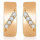Gilded Grace CZ Hoops by Peora – Luxurious Fashion Jewellery


