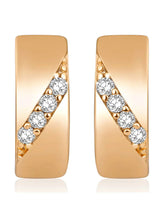 Gilded Grace CZ Hoops by Peora – Luxurious Fashion Jewellery

