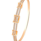 Glistening Grace CZ Kada by Peora – Elegant Fashion Jewellery