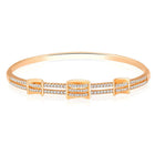 Glistening Grace CZ Kada by Peora – Elegant Fashion Jewellery