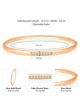 CZ Kada – Sparkling Cubic Zirconia Ethnic Jewellery | Peora