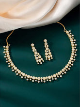 Grace CZ Necklace Set – Elegant Cubic Zirconia Jewellery by Peora
