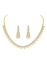 Grace CZ Necklace Set – Elegant Cubic Zirconia Jewellery by Peora
