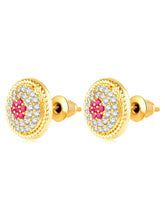 Orbs CZ Stud Earrings – Sparkling Jewellery by Peora