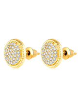 Orbs CZ Stud Earrings – Sparkling Jewellery by Peora
