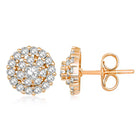 Shine CZ Stud Earrings by Peora – Elegant Fashion Jewellery

