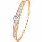 Luster CZ Kada – Sparkling Cubic Zirconia Kada for Women | Peora