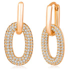 Drop CZ Earrings – Sparkling Cubic Zirconia Jewellery for Women | Peora