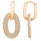 Drop CZ Earrings – Sparkling Cubic Zirconia Jewellery for Women | Peora