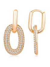 Drop CZ Earrings – Sparkling Cubic Zirconia Jewellery for Women | Peora