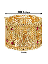 Golden Kada Lakshmi Motif by Peora – Divine Traditional Jewellery

