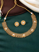 Radiant Glimmer Short Necklace Set - White