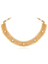 Radiant Glimmer Short Necklace Set - White