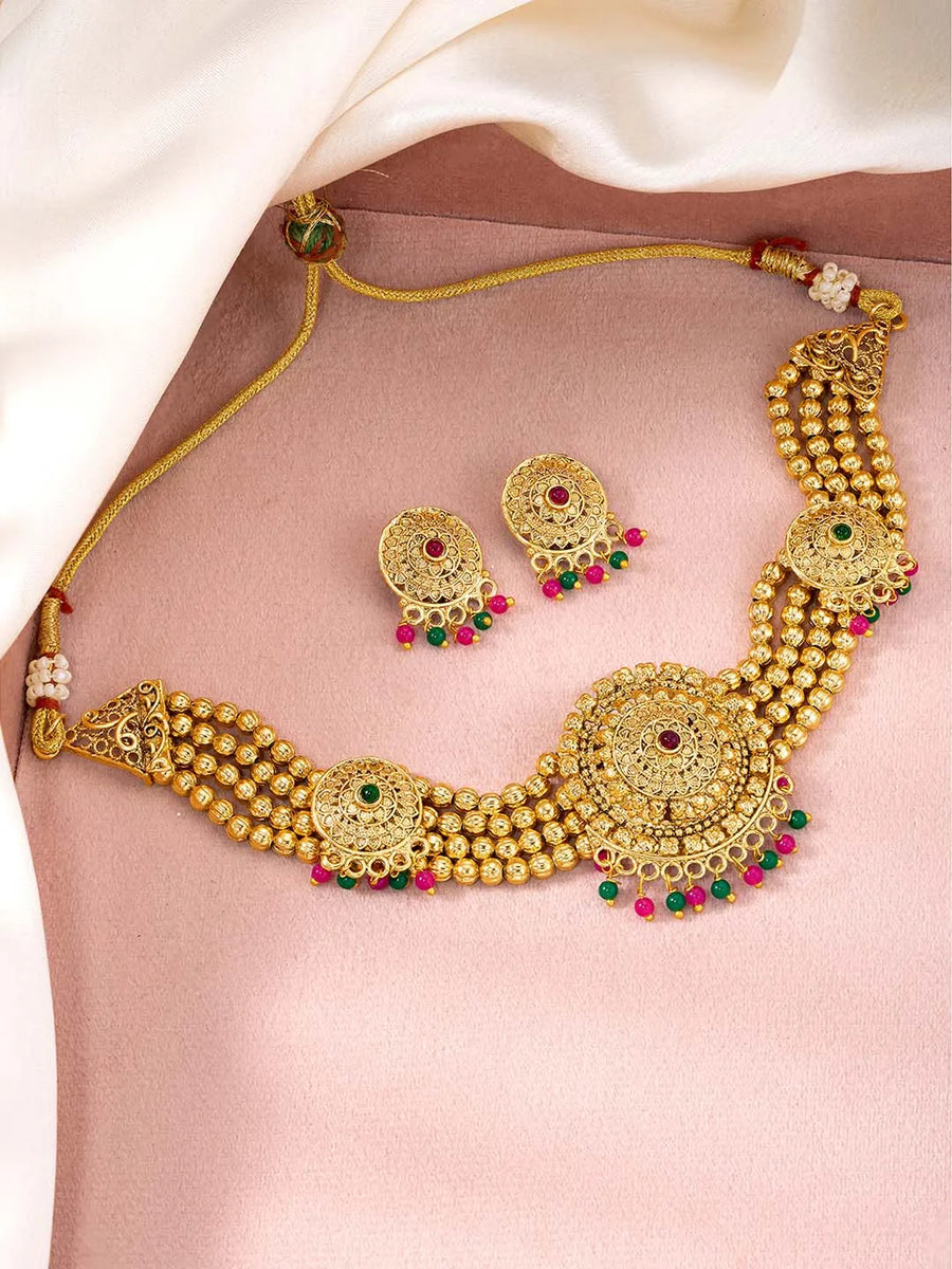 Choker Set – Elegant & Statement Jewellery for Women | Peora