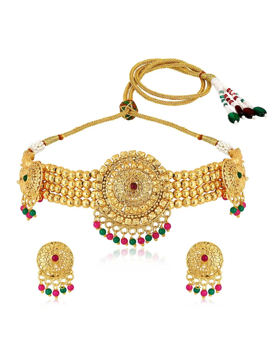 Choker Set – Elegant & Statement Jewellery for Women | Peora