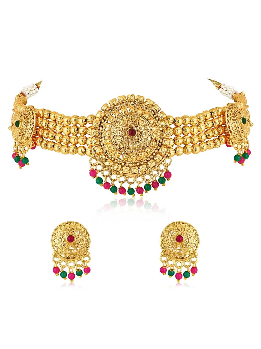 Choker Set – Elegant & Statement Jewellery for Women | Peora