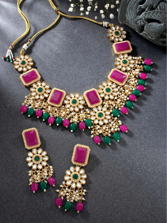 Kundan Necklace Set – Regal Fashion Jewellery by Peora

