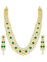 Kundan Necklace Set | Peora Jewellery – Regal Bridal Jewelry