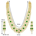 Kundan Necklace Set | Peora Jewellery – Regal Bridal Jewelry