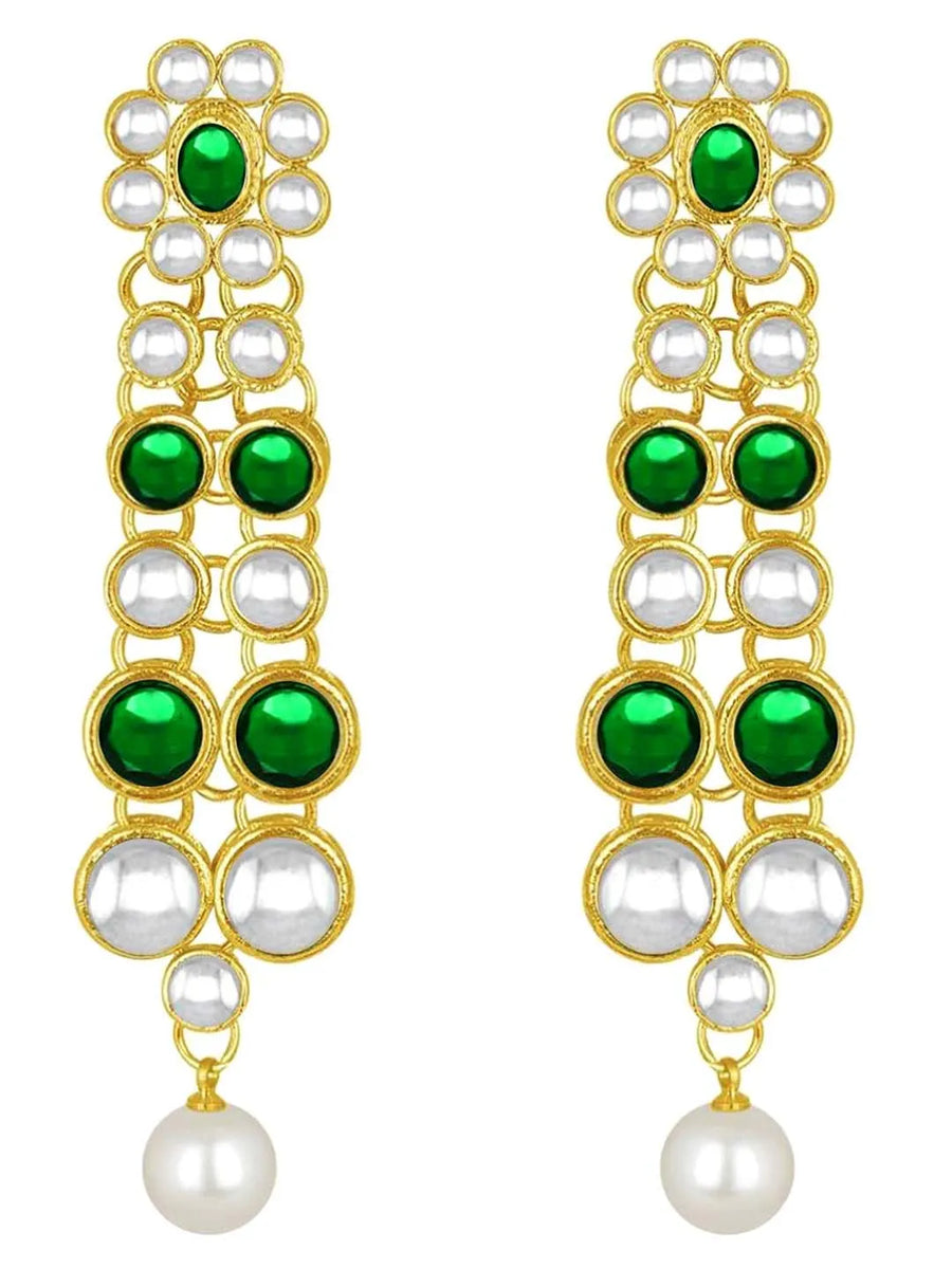 Kundan Necklace Set | Peora Jewellery – Regal Bridal Jewelry