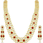 Kundan Necklace Set | Peora Jewellery – Regal Bridal Jewelry