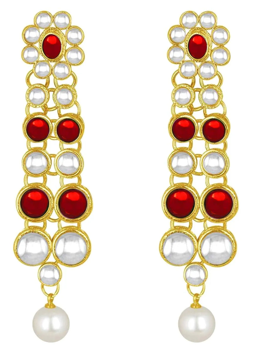 Kundan Necklace Set | Peora Jewellery – Regal Bridal Jewelry