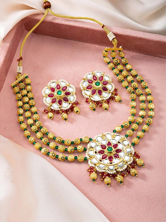 Colorful Necklace Set by Peora | Bright & Bold Fashion Jewellery

