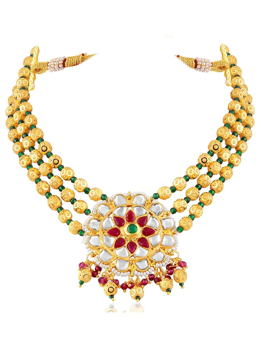 Colorful Necklace Set by Peora | Bright & Bold Fashion Jewellery

