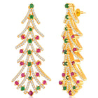 Divinity CZ Necklace Set – Graceful CZ Stone Jewellery by Peora
