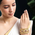 Stone Kada Bangle by Peora – Graceful Fashion Jewellery

