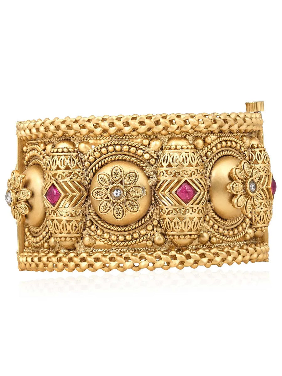 Stone Kada Bangle by Peora – Graceful Fashion Jewellery

