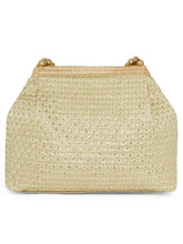 Gold potli bag named Handmade Zari Sequin Potli Bag, featuring artificial beads detailing and soft fabric texture | Peora
