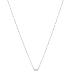 Silver necklace earrings ring set crafted from alloy, adorned with crystals for an elegant, timeless look | Peora
