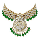 Kundan & Beads Bridal Set by Peora | Traditional Bridal Fashion Jewellery

