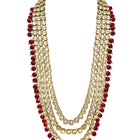 Kundan & Beads Bridal Set by Peora | Traditional Bridal Fashion Jewellery

