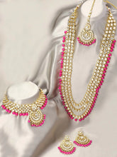Kundan & Beads Bridal Set by Peora | Traditional Bridal Fashion Jewellery

