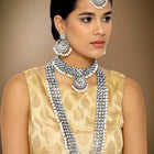 Kundan & Beads Bridal Set by Peora | Traditional Bridal Fashion Jewellery

