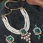 Pearl Choker Necklace Set by Peora | Timeless Pearl Fashion Jewellery

