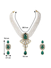 Pearl Choker Necklace Set by Peora | Timeless Pearl Fashion Jewellery

